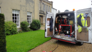 Drainage CCTV Survey Sewage Flood At Flats In Canterbury Kent