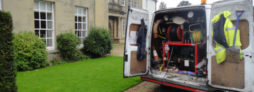 Drainage CCTV Survey Sewage Flood At Flats In Canterbury Kent