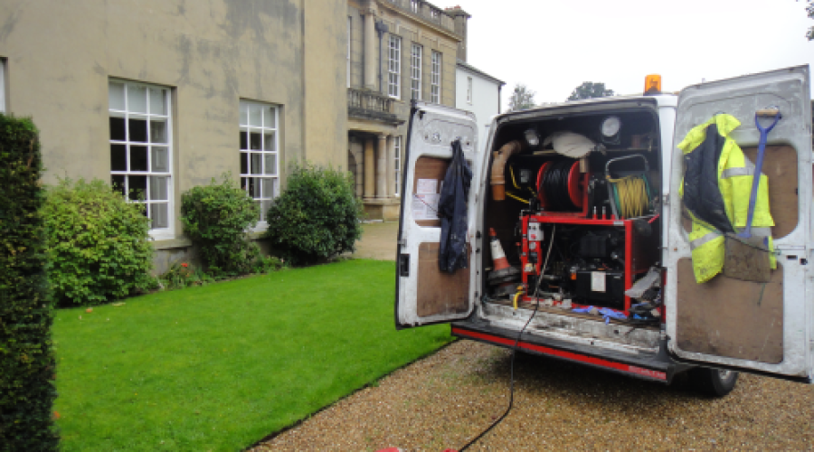 Drainage CCTV Survey Sewage Flood At Flats In Canterbury Kent